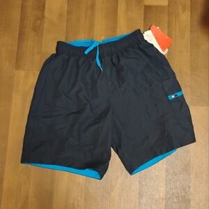 NWT Speedo Mens Swimming Shorts Trunks Sz S